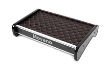 Полиця на панель (Чорна з червоною ниткою) для Opel Movano 2004-2010 рр