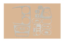 Накладки на панель Алюміній для Renault Lodgy 2013-2022 рр