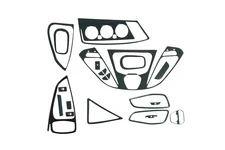 Накладки на панель V2 Карбон для Ford Transit 2014- рр