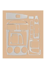 Накладки на панель 2004-2006 (Sedan) Алюміній для Kia Cerato 1 рр