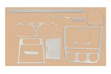 Накладки на панель Алюміній для Volkswagen EOS 2006-2011рр