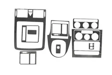 Накладки на панель Карбон для Volkswagen Touran 2003-2010 рр