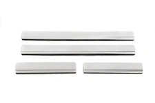 Накладки на пороги OmsaLine (нерж) для Toyota Corolla 2013-2019 рр