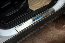 Накладки на пороги Libao LED (4 шт, нерж.) для Ford Kuga/Escape 2013-2019 рр