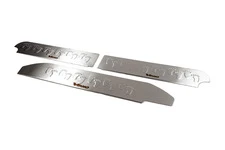 Накладки на внутрішні пороги Carmos V3 (нерж) 3 шт, Carmos - Турецька сталь для Mercedes Viano 2004-2014 рр