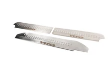 Накладки на внутрішні пороги V1 (Carmos) 3 шт, Carmos - турецька сталь для Mercedes Vito W639 2004-2014 рр