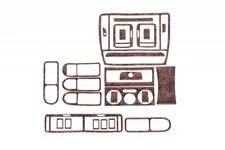 Накладки на панель 96-04 Алюміній для Volkswagen Passat B5 1997-2005 рр