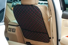 Органайзер на спинку сидіння ECO (1 шт, Чорний з червоною ниткою)