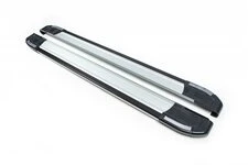 Бокові пороги Rainbow (2 шт., Алюміній) для Nissan Patrol Y62 2010-2024 рр