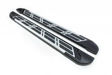 Бокові пороги Sunrise (2 шт., Алюміній) для Renault Lodgy 2013-2022 рр