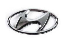 Емблема 86300-1J500 (125 мм на 65 мм) для Hyundai I-20 2008-2012 рр