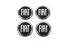 Наклейки на ковпачки 54мм (4шт) для Тюнінг Fiat