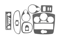 Накладки на панель 2005-2008 карбон для Renault Clio III рр