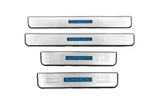 Накладки на пороги Libao (4 шт, нерж) для Kia Sorento II XM 2009-2014 рр