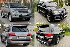 Комплект рестайлінгу авто 2008-2012 на F-Sport для Lexus LX570/450d