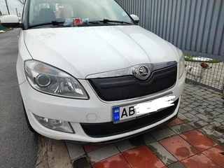 Зимова накладка на решітку (2010-2025, верхня) Матова для Skoda Roomster рр