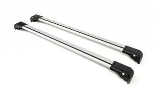 Автобагажник Ercul V4 (хром, пара) для Daewoo Lanos