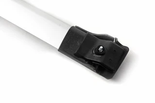 Багажник (поперечини) на звичайні рейлінги під ключ WingBar V1 (2 шт) до 140 см, Сірий для Fiat Doblo I 2005-2010 рр