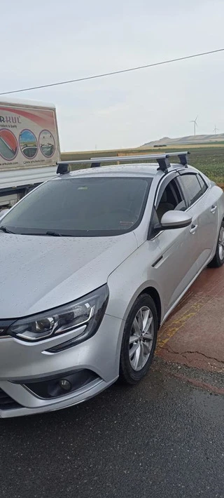 Перемички на гладку дах (2 шт, Asaf V4) для Renault Megane IV 2016-2025 рр