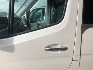 Накладки на ручки (нерж) 5 шт, OmsaLine - Італійська нержавійка для Mercedes Sprinter W907/W910 2018- рр