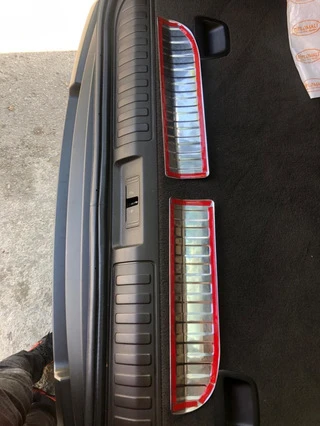 Накладка на задній поріг (нерж) для Range Rover Sport 2013-2022 рр