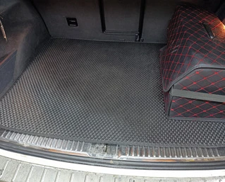 Килимок багажника V1 (EVA, чорний) для Volkswagen Touareg 2010-2018 рр