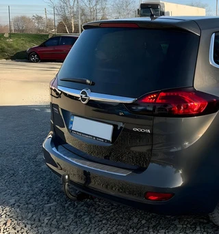 Накладка на задній бампер Carmos (нерж) для Opel Zafira C Tourer 2011-2019 рр