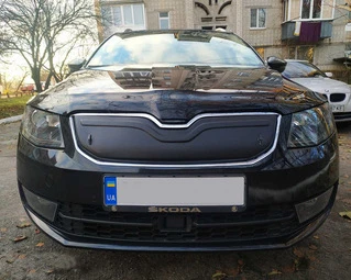 Зимова накладка на решітку (2013-2017) матова для Skoda Octavia III A7 рр