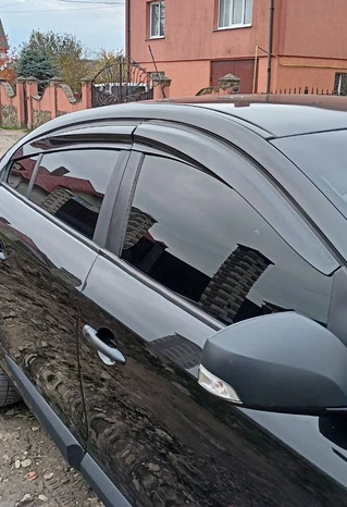 Вітровики (4 шт., Sunplex Sport) для Renault Fluence 2009-2016 рр