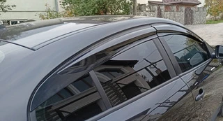 Вітровики (4 шт., Sunplex Sport) для Renault Fluence 2009-2016 рр
