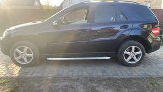 Бокові пороги Fullmond (2 шт., Алюміній) для Mercedes ML W164