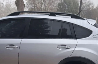 Рейлінги OmsaLine Elegance (2 шт, чорні) для Subaru XV 2011-2017 рр