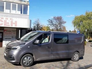 Рейлінги Skyport (сірі) Довга база для Opel Vivaro 2015-2019 рр