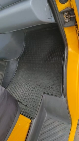 Гумові килимки (3 шт, Polytep) для Volkswagen LT 1995-2006 рр