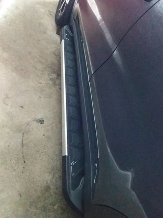 Бокові пороги RedLine V1 (2 шт., алюміній) для Kia Sportage 2015-2021 рр