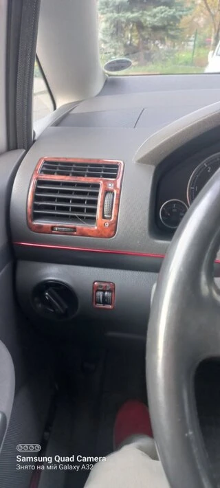 Накладки на панель (2000-2010) Дерево для Volkswagen Sharan рр