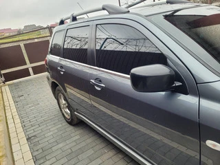 Нижня окантовка вікон (6 шт, нерж) для Mitsubishi Outlander 2001-2006 рр