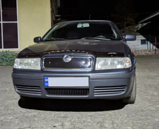 Зимова решітка (верхня) матова для Skoda Octavia I Tour A4 1996-2010