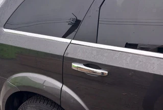 Окантовка вікон (6 шт, нерж.) для Dodge Journey 2008- рр