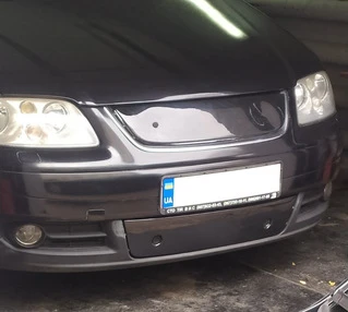 Зимова решітка (верхня, 2003-2006) Матова для Volkswagen Touran рр