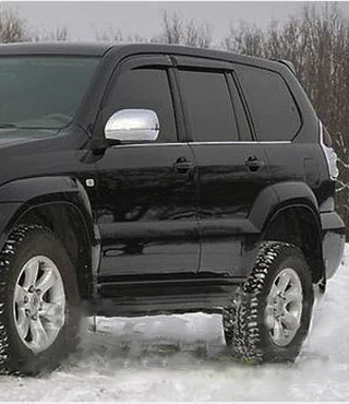 Вітровики (4 шт, HIC) для Toyota Land Cruiser Prado 120