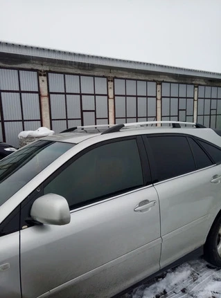 Рейлінги Хром турецькі Металеві ніжки для Lexus RX 2003-2009 рр