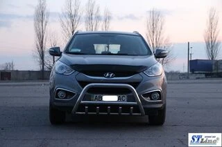 Передня дуга WT003 (нерж.) для Hyundai IX-35 2010-2015 рр