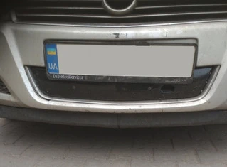 Зимова решітка (2007-2025) Матова для Opel Astra H рр