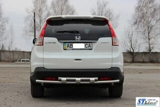 Задня дуга AK002-подвійний (нерж) для Honda CRV 2012-2016 рр
