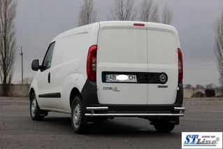 Задня дуга AK005/2-Подвійний (нерж.) для Opel Combo 2012-2018 рр