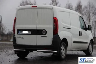 Задні куточки AK003 (нерж.) для Opel Combo 2012-2018 рр