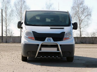 Кенгурятник QT-Spec (нерж.) для Renault Trafic 2001-2015 рр