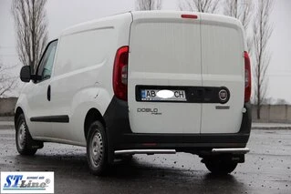 Задні куточки AK003 (нерж.) для Opel Combo 2012-2018 рр