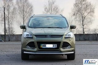 Передній захист ST008 (нерж.) 51 мм для Ford Kuga/Escape 2013-2019 рр
